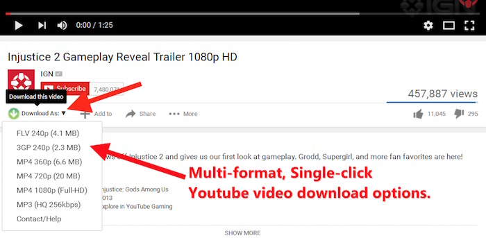 youtube downloader firefox mp4